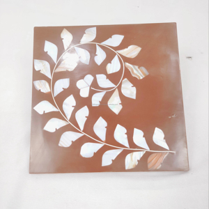 ชุดจานรองแก้วไม้ลายเรซิ่นวอลนัทพรีเมียม สไตล์วินเทจ เป็นมิตรกับสิ่งแวดล้อม ขนาดเส้นผ่านศูนย์กลาง 300 มม. ตกแต่งโต๊ะอาหารอย่างหรูหรา เหมาะสำหรับโต๊ะกลางห้องรับประทานอาหาร - Product Image 1