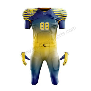 Venta al por mayor de sublimación personalizada fútbol americano desgaste Jersey League Touch Rugby uniforme para los hombres - Product Image 5