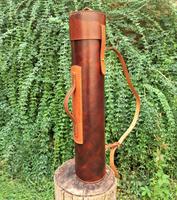 Tubes de défilement en cuir sur mesure très beaux et attrayants, également uniques, idéaux pour le stockage et la conservation de documents, idéaux pour la revente