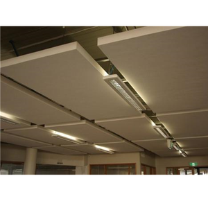 Panneaux muraux carrés modernes, imperméables, ignifuges et insonorisés, panneaux acoustiques <span class=keywords><strong>pour</strong></span> bureau - Product Image 2