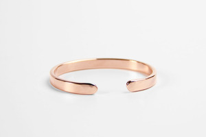 Brazalete de Moda 100% Cobre con Baño de Plata, Diseño Personalizado, Talla para Hombre y Mujer, Precio - Product Image 4