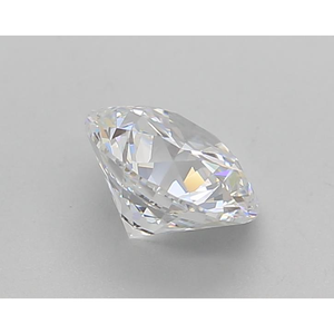 1.05 Carat D Color if Clarity Round Brilliant Cut Lab Grown Diamond 14K <b>Solid</b> Gold IGI Certified Rhodium Plated for Engagement - Product Image 2