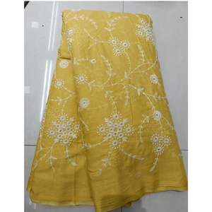 Tissu en pur coton élégant en vrac léger coulant et polyvalent pour les robes de mode écharpes tenues de soirée - Product Image 6