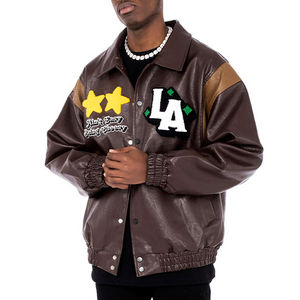 2024 haute rue Style peau de vache véritable veste coupe-vent longue longueur support conçu pour hommes et femmes XS taille Pakistan Chenille - Product Image 2