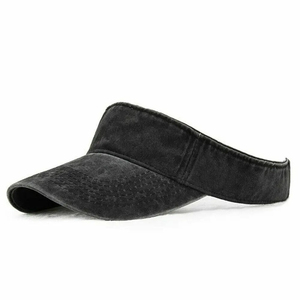 Casquette unisexe en coton gris avec visière incurvée, ajustement réglable, style uni, pour usage extérieur printemps-été 2026 - Product Image 3