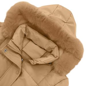 Custom Softshell corto de invierno acolchado Puffer moda mujer chaqueta de lujo de alta calidad al aire libre señora abajo abrigos de las mujeres - Product Image 4