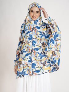 Stylish High Quality Rayon Namaz Dupatta Customized 2024 Floral Print Long <b>Ethnic</b> Outdoor Prayer <b>Dress</b> <b>for</b> Traditional Muslim - Product Image 2