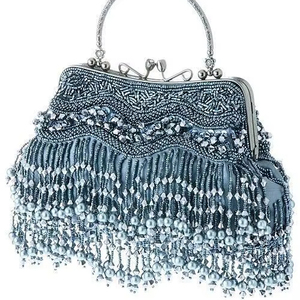 CLASSIQUE Style bohème broderie perle main pochettes fantaisie Design fête de mariage doublure haute qualité en gros - Product Image 1