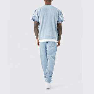 Pantalones Vaqueros de Mezclilla para Hombre OEM 2026, Estilo Clásico, Ajuste Regular, Cómodos, Duraderos, para Invierno y Primavera - Product Image 3