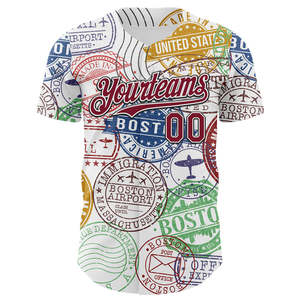 Authentic <b>baseball</b> <b>jersey</b> wholesale <b>bulk</b> supplier breathable moisture resistant quick dry durable lightweight comfort for sports - Product Image 2