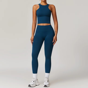 Gran oferta 2025, ropa y mallas para gimnasio para mujer, entrenamiento suave, correr, Yoga, transpirable, fruncido en el trasero, para mujer - Product Image 5
