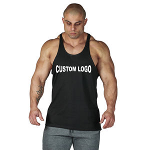 เสื้อกล้ามระบายอากาศได้ดีสำหรับการแข่งขันในยิมของผู้ชายเสื้อกล้ามสำหรับวิ่ง Top86ไนลอน14% ผ้าสแปนเด็กซ์กีฬาวิ่งมาราธอน - Product Image 4