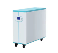 Sistema de Almacenamiento de Energía Solar para el Hogar con Batería de Litio-Ferrofosfato (LiFePO4) con Ruedas, 51.2V 300Ah 15.36kWh, con WiFi, Suministro Directo de Fábrica