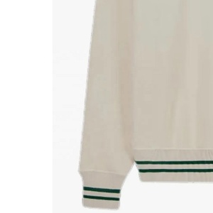 Suéter de felpa de alta calidad OEM, sudadera con capucha personalizada de cuello redondo blanco teñido liso con algodón y poliéster para invierno - Product Image 5