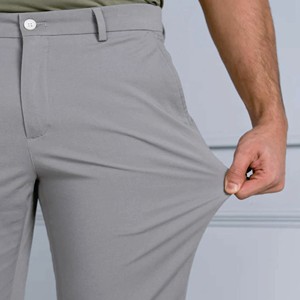 Nueva llegada 2023 Pantalones chinos de zinc para hombre delgado al por mayor de encargo de los hombres casuales lisos OEM bolsillos mar XXS China Technics ARTÍCULO LARGO volar - Product Image 4
