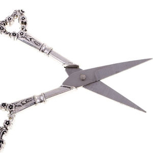 Ciseaux à coudre professionnels de qualité industrielle de 3.5 pouces, lame en acier inoxydable, poignée en acier pour cisailler, broderie fantaisie - Product Image 5