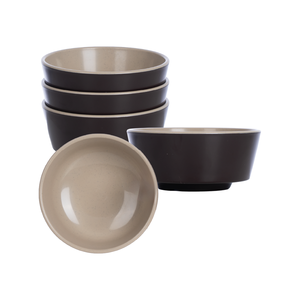 Tazón de Arroz Japonés Hokori 6864 de Dos Tonos, Tazón de Comida Premium de ABS, Superficie Lisa, Resistente al Calor, Vajilla Duradera - Product Image 5