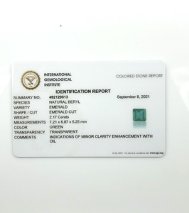 Émeraude zambienne naturelle 7.20X6.80mm pierre précieuse taillée octogonale pierre précieuse en vrac à facettes en gros pour la fabrication de bijoux - Product Image 4