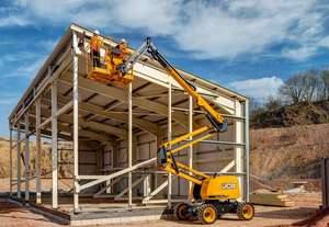 High Quality JCB Scissor Lift <b>on</b> Trailer 19 with Core Components Engine Motor Gear Pump-Available for Sale - Product Image 3