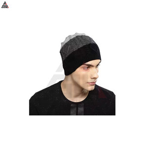 Gorro de Invierno de Punto Acanalado Personalizado, 100% Poliéster/Algodón, Gorro de Punto con Bordado a Mano, Gorro de Moda Cálido con Puño, Nuevo Diseño Personalizado - Product Image 5