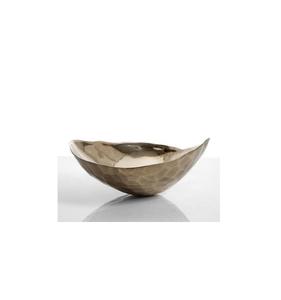 Premium hand polished brass serving bowl ideal for <b>royal</b> dining tables at heritage themed restaurants or luxury <b>catering</b> events - Product Image 6