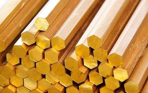 Barre hexagonale en laiton - Product Image 3