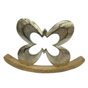 Metal <b>Easter</b> Modern Design Fairy Sculpture Statue Merry Christmas Gift Decorate Wooden House Table - Product Image 5