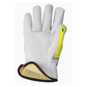 TPR flexible de cuero suave en la parte posterior de los guantes de protección contra impactos de mano - Product Image 5