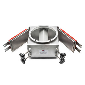 Magneteksan N35 Grade Twin Plate <b>Magnetic</b> Separator High Gauss Neodymium Screw Conveyor Discharge for Plastic <b>Material</b> Flow - Product Image 3