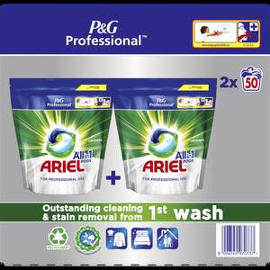 Ariel Professional Liquipods Tout-en-un Regular 2x50 Capsules (Lot de 2), 100 Lavages - Product Image 4