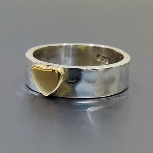 แหวนรูปหัวใจสำหรับใส่ทุกวัน น้ำหนัก 5.1 กรัม - Product Image 1