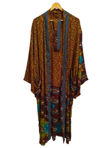 Vêtements de fête chemise kimono en soie pour femme multicolore doux vêtements de maison chemisier en soie multicolore robe courte kimono taille libre salon - Product Image 6