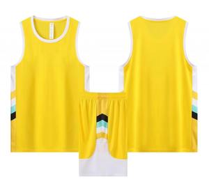 ชุดบาสเก็ตบอลแบบกำหนดเองราคาแข่งขัน ดีไซน์ระบายอากาศ ลายพิมพ์แบบซับลิเมชั่น ชุดสไตล์ทันสมัย - Product Image 4