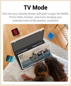 27 ''packgo màn hình cảm ứng cặp màn hình Android 12 thông minh LED hiển thị màu xám Tủ thông minh xách tay HD TV định nghĩa cho cắm trại - Product Image 5