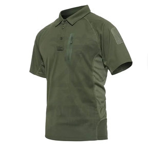 Último diseño personalización Logo Polo camiseta Fitness poliéster hombres Polo transpirable Polo camisas - Product Image 3