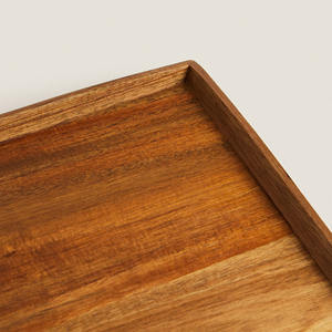 ถาดไม้ธรรมชาติย่อยสลายได้สำหรับเสิร์ฟชากาแฟเครื่องดื่มในครัวแบบยั่งยืน - Product Image 6