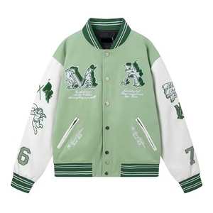 Servicio OEM/ODM Fabricante de Pakistán Hombres Letterman Jacket Factory Outlet Precio bajo Active Wear Hombres Varsity Jacket - Product Image 1