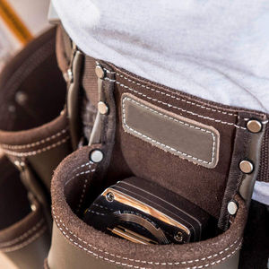 OEM <b>Leather</b> <b>Tool</b> Bag with Custom Logo Print Waterproof Feature for Wood Carpentry <b>Tools</b> Carpenters' <b>Tool</b> Belt - Product Image 6