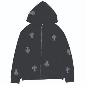 Vêtements pour hommes Survêtements à strass Couleur personnalisée Mode décontractée Deux pièces Survêtements hommes à strass - Product Image 2