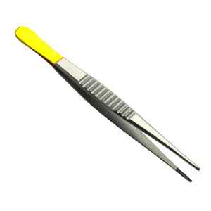 Pinces à dissection en acier inoxydable, manuelles, russes, pour tissus, instruments chirurgicaux vétérinaires, ensemble certifié CE - Product Image 3