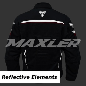 CE Approved Short Riding Jacket Breathable Lightweight Waterproof Windproof Quick Dry Textile All Seasons Sportswear Motorbike - Product Image 5