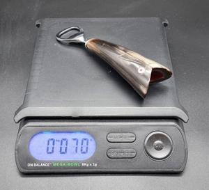 Abridor de Botellas Vintage con Mango de Cuerno de Búfalo, Herramienta de Cocina Única Hecha a Mano, Sacacorchos y Abridores, Regalo de Inauguración de Casa - Product Image 4