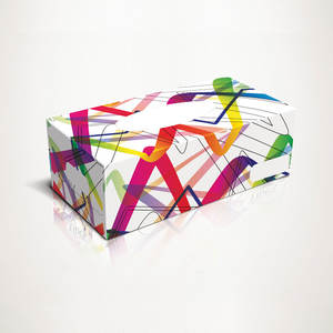 Boîtes à mouchoirs personnalisées en gros pour hôtel boîte-cadeau en papier de soie avec logo personnalisé boîte-cadeau d'emballage en papier de carte - Product Image 4