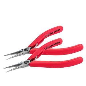 High Quality Stainless Steel Lindstrom 7894 Long <b>Needle</b> <b>Nose</b> <b>Pliers</b> Smooth Jaws ESD Safe Handle for Jewelry Electronics Work - Product Image 4