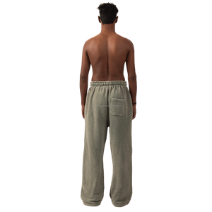 Mens Casual Baggy Bottom Oversize Timeless <b>Joggers</b> DTG Design <b>Velvet</b> Sweatpants 100% Cotton OEM - Product Image 2