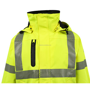 Veste de sécurité chaude à haute visibilité pour vêtements de travail haute visibilité de norme professionnelle pour une sécurité accrue au travail - Product Image 3