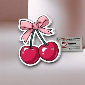 Plateau magnétique pour cils en acrylique solide avec nœud rose, cerise, papillon, fleur, cœur, extension de cils personnalisée, outil de beauté avec étiquette privée - Product Image 1