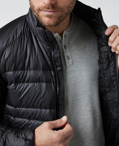 High Street printemps extérieur veste ample meilleure qualité coupe-vent bouffant manteau respirant bulle tissu hommes vestes - Product Image 3