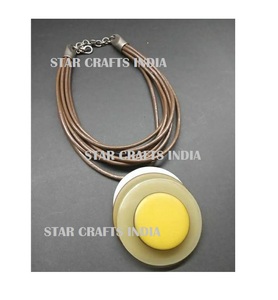 Collar de resina de alta calidad, producto de venta superior, artesanía personalizada al por mayor, superventas, del fabricante indio SCI - Product Image 2