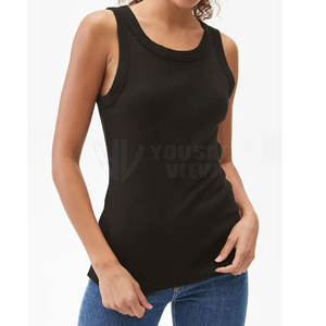 Top de calidad superior hecho en Pakistán, venta de fábrica, camiseta sin mangas para mujer, superventas, nueva llegada, camiseta sin mangas para mujer - Product Image 5